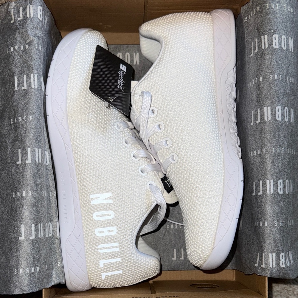 NOBULL Women's White Athletic Shoes